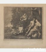 Etching after Peter Paul Rubens by Jacques Coelemans 1702