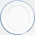 Russian Empire Kuznetsov Riga Faience Dinner Plate