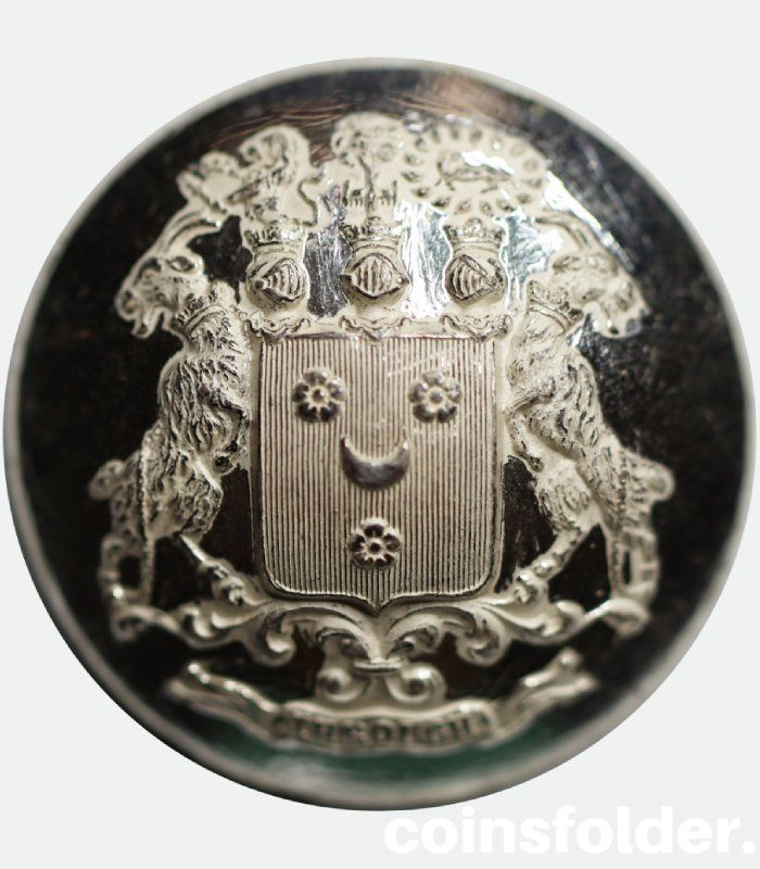 Livery Button with the family cresrt of Hamilton