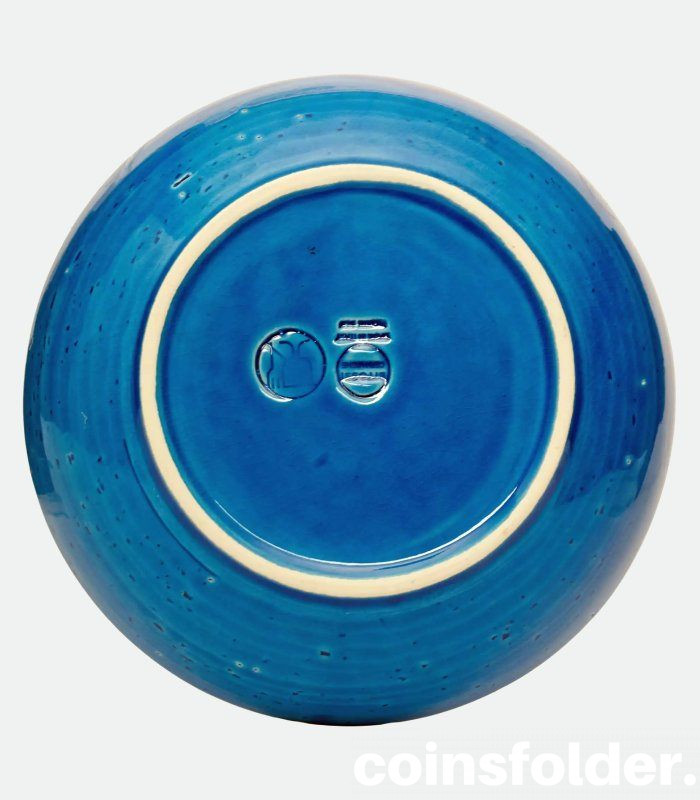 Aldo Londi Bitossi Rimini Blu collection blue Plate Bowl Dish