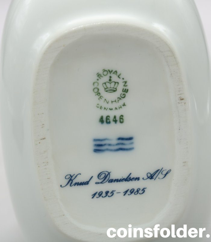 Royal Copenhagen Porcelain Decanter