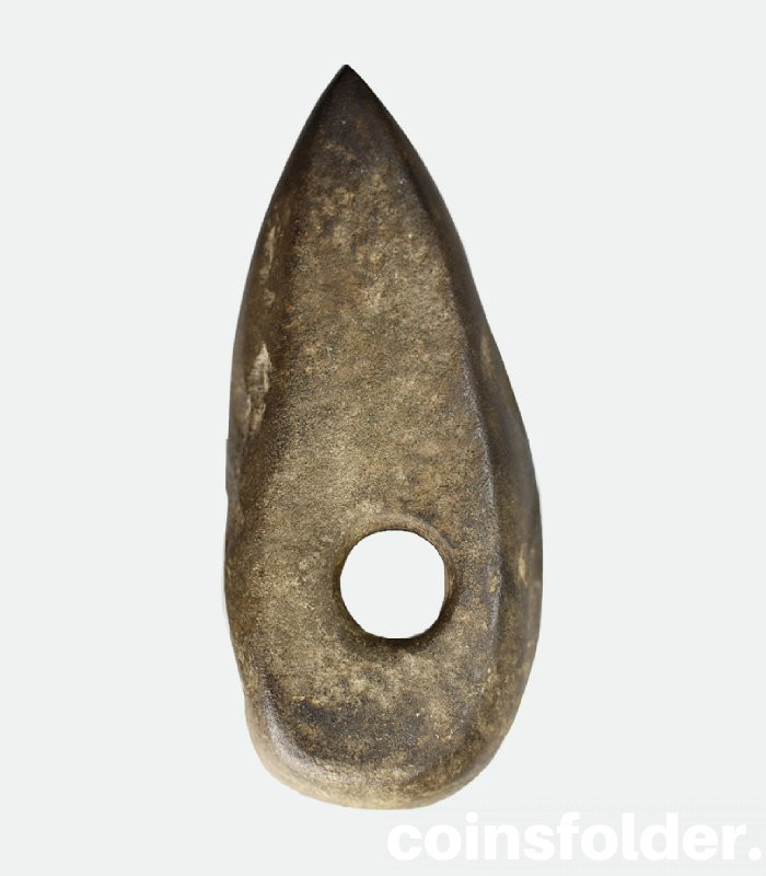 Stone Shaft hole Axe or Hammer axe Head Late Nealithic