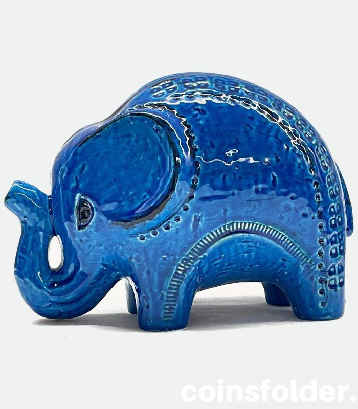 Aldo Londi Bitossi Rimini Blu Big Elephant