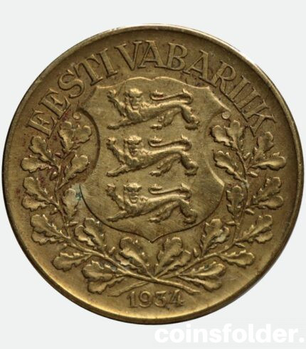 1 kroon 1934 Estonia