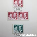 Royal Wedding FDC Sweden Carl XVI Gustaf & Silvia Sommerlath 19 June 1976 First Day Stamps