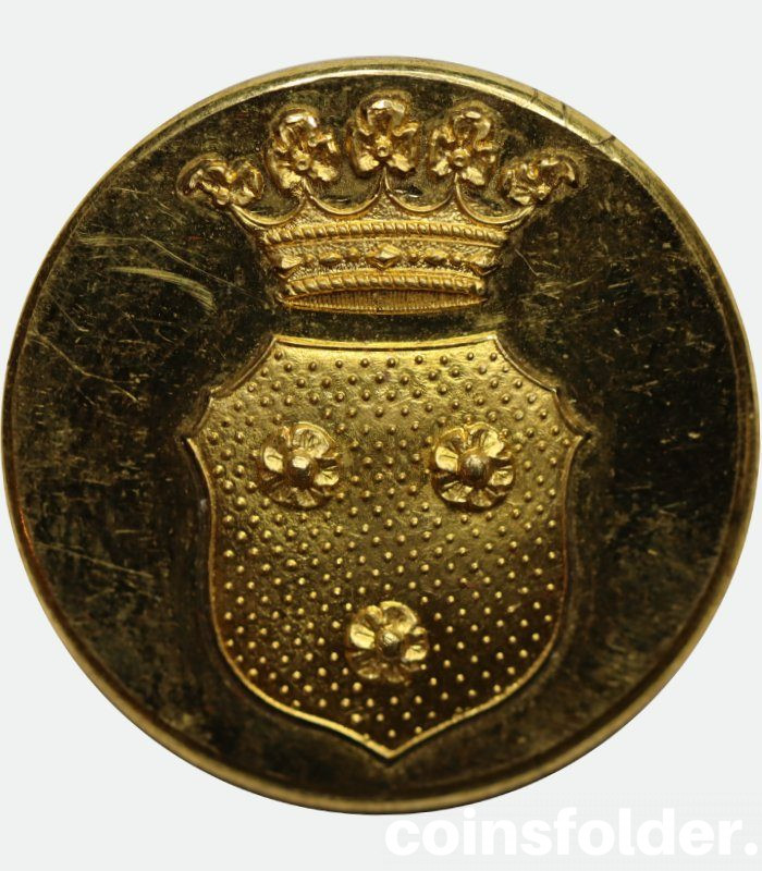 Livery Button with the family coat of arms of von Rosen