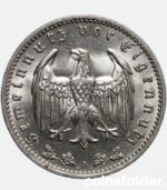 Germany - Third Reich 1 reichsmark, 1933 A