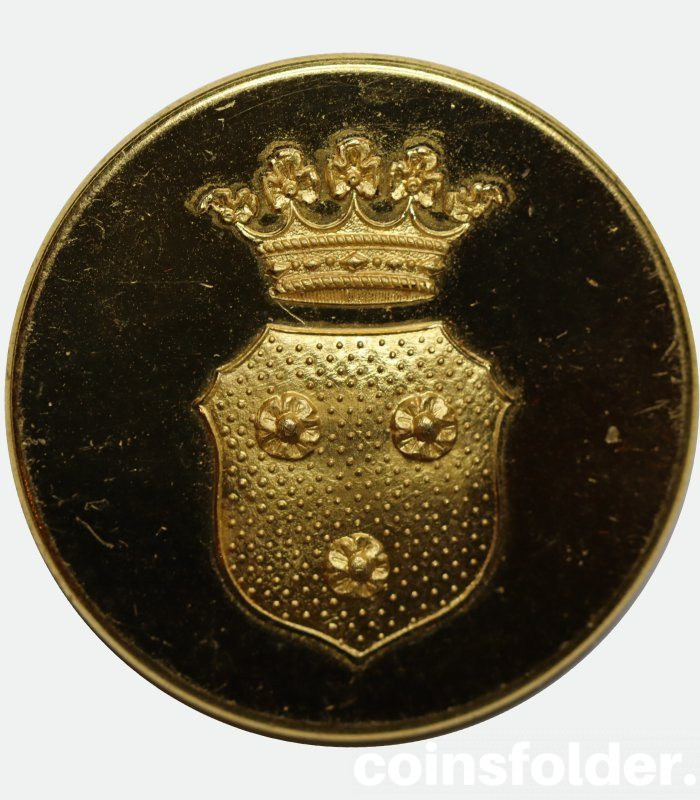 Livery Button with the family coat of arms of von Rosen