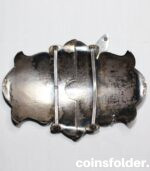 Antique Imperial Russian Silver Cossack Belt Sash Buckle