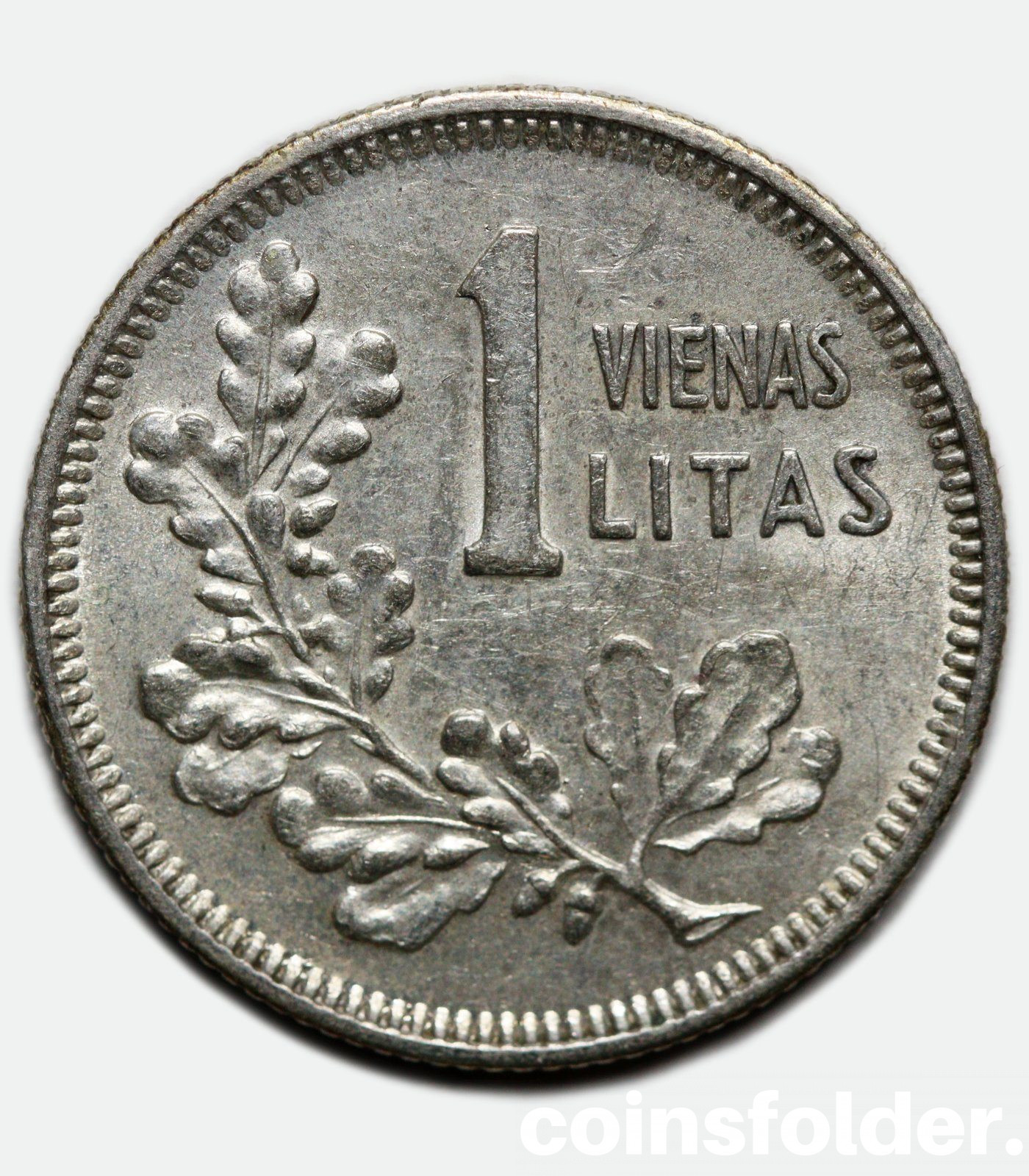1 litas 1925, Lithuania