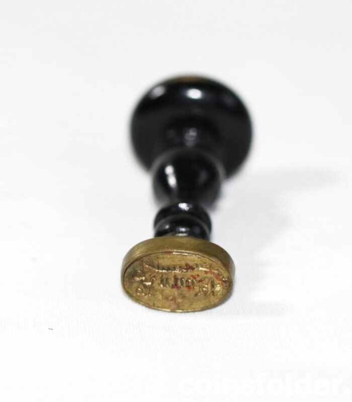 antique personal wax seal stamp