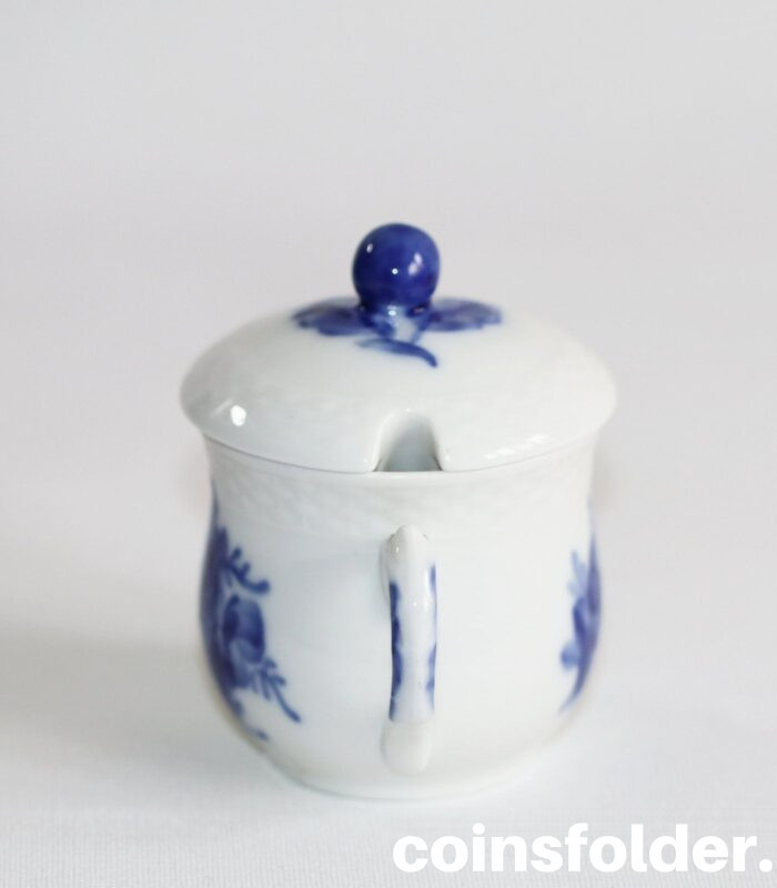 Royal Copenhagen Porcelain Creme Cup with Lid