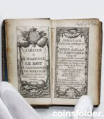 1771 Louis Charles DESNOS Geographical Almanac, Pocket Atlas