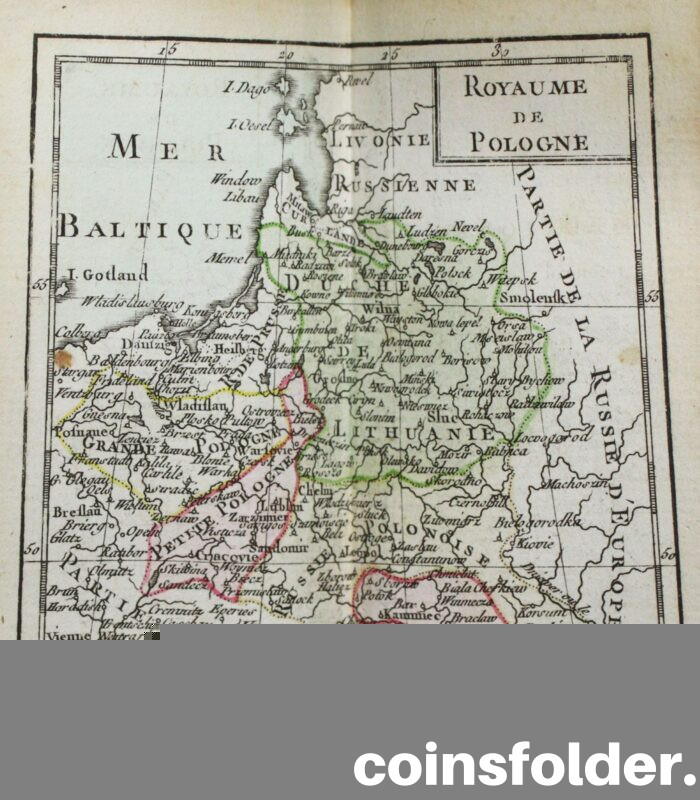 1771 Louis Charles DESNOS Geographical Almanac, Pocket Atlas
