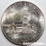 Austria 100 Schilling, XII Winter Olympics, 1976