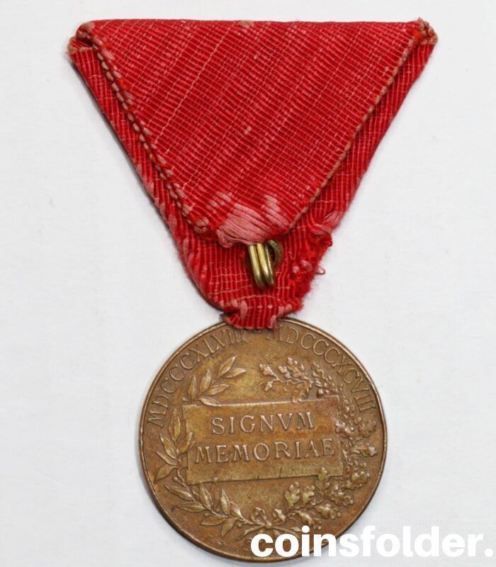 Austria Franz Joseph I the Jubilee medal "Signum Memoriae"