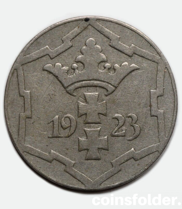 Free City of Danzig - 10 Pfennig, 1923