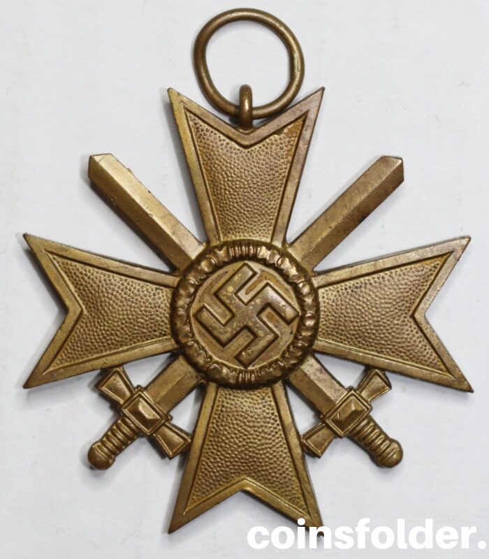 WW2 Germany 1939 War Merit Cross Medal, Class II
