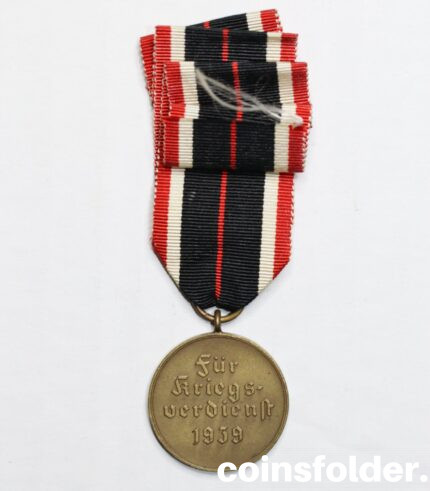 WW2 Germany 1939 War Merit Medal Kriegsverdienstmedaille