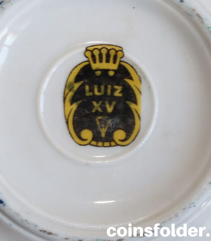 Vintage Luiz XV Pocelain Cup with Saucer