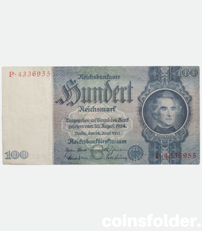 100 Reichsmark-1935, Germany