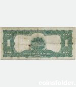 1899 USA "Black Eagle" Silver Certificate 1 Dollar
