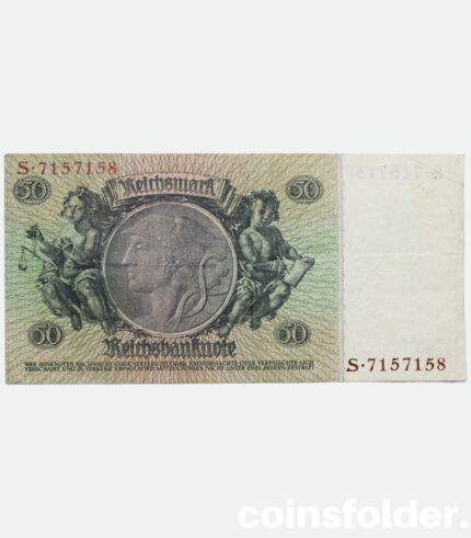 50 Reichsmark 1933, Germany, XF