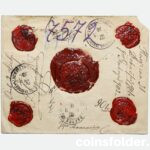 Imperial Russia 1901 Money Letter Cover
