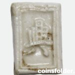 1760–1875 Siam/Thailand Porcelain Gambling Token