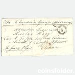 1857 Letter UNGVAR (Uzjhorod) Ukraina to Vienna Austria