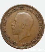 1929 Half Penny - George V