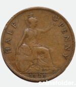 1929 Half Penny - George V