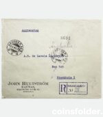 1929 Lithuania Kaunas to Sweden Stockholm, Letter Cover