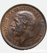 1933 Farthing - George V, UNC