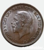 1935 Half Penny - George V, BU
