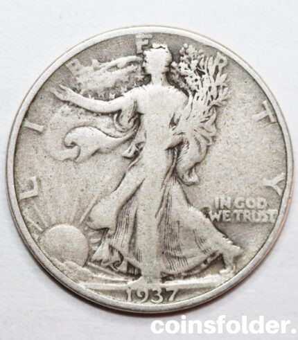 1937 1/2 Dollar "Walking Liberty Half Dollars"