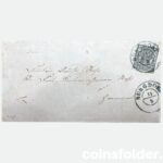 Antique Folded Letter Cover Hanover/Burgdorf Switzerland, Seal with crest
