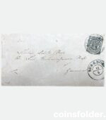 Antique Folded Letter Cover Hanover/Burgdorf Switzerland, Seal with crest