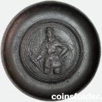 Very Rare Poland Royal Suite Plate Medal Sigismund III Vasa 1587-1632