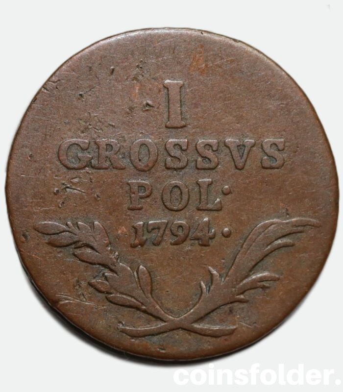 1 Grossus 1794 - Poland GALICIA & LODOMERIA
