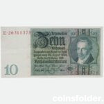 10 Reichsmark 1929, Germany, AU-XF