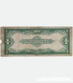 1923 USA "Horse Blanket" Large-Size Silver Certificate 1 Dollar