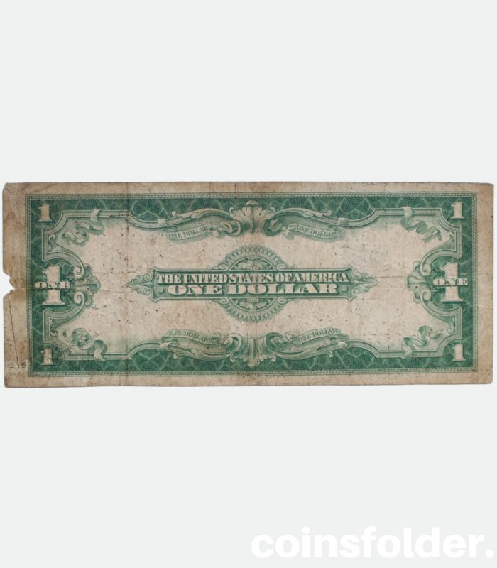 1923 USA "Horse Blanket" Large-Size Silver Certificate 1 Dollar