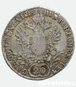 20 Kreuzer B 1818 Austrian Empire, Franz I