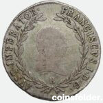 20 Kreuzer B 1818 Austrian Empire, Franz I