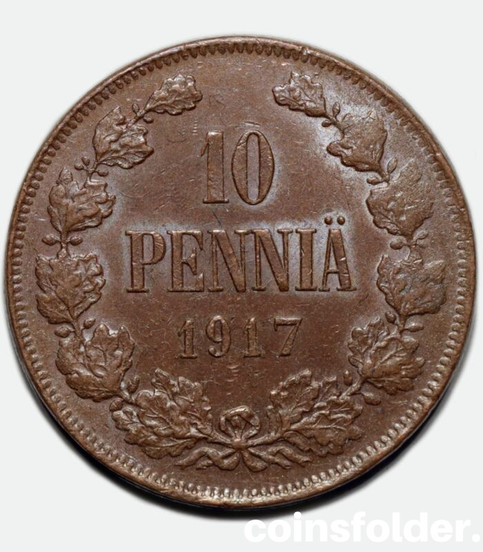 Finland 1917 10 Pennia