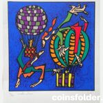 Frédéric Iriarte "Night Flight" Lithography 1993 Signed