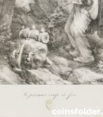 N. T. Charlet "Le premier coup de feu (The first shot)" lithography