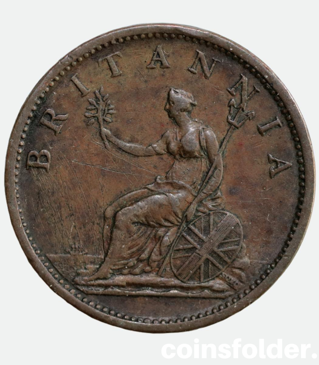1809 One Penny of George III, United Kingdom