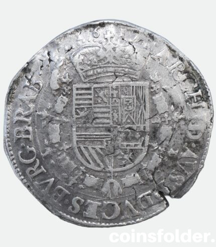 Spanish Netherlands BRABANT - 1 Thaler (Patagon), 1617